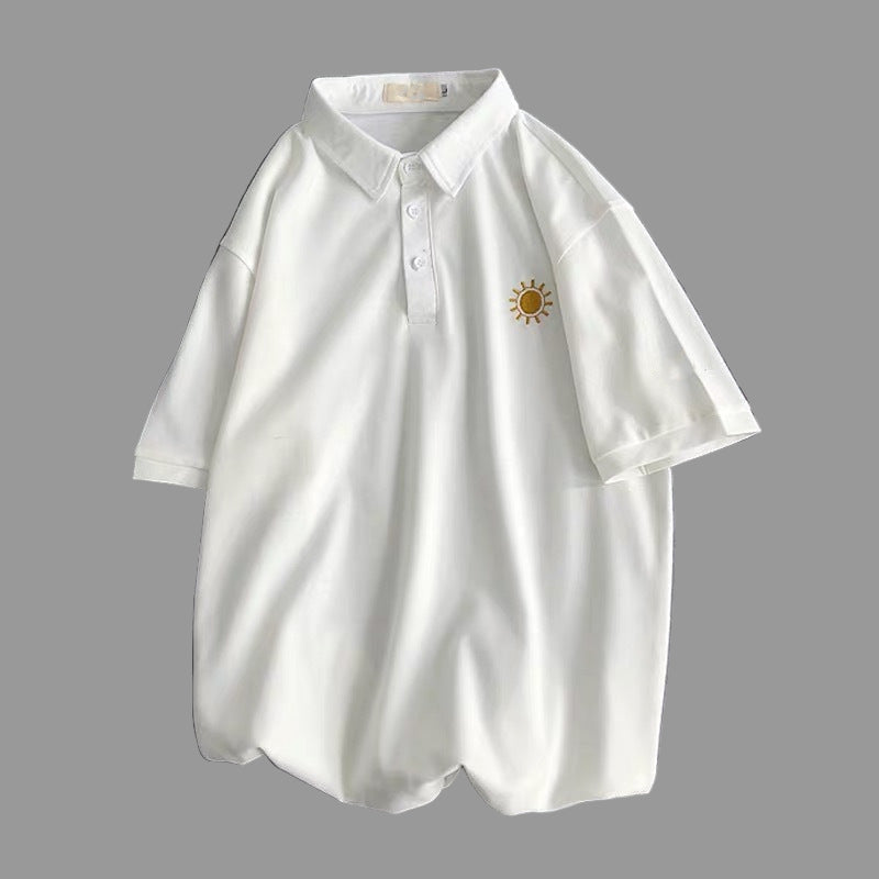 Baggy Short Sleeve Polo Shirt