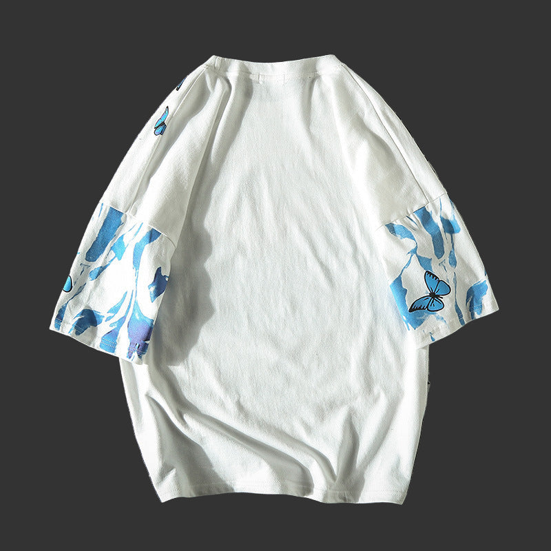 Butterfly Japanese Loose T-shirt