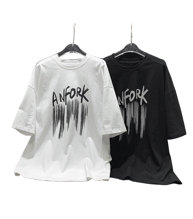 "Anfork" Printed T-shirt