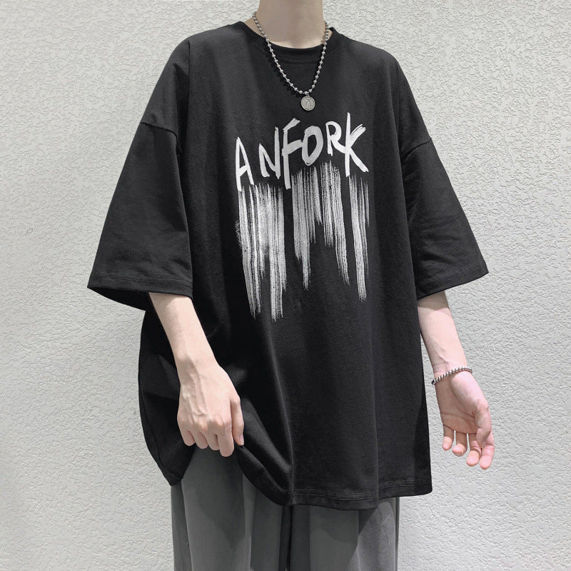 "Anfork" Printed T-shirt