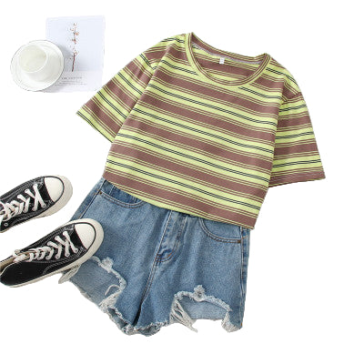 Rainbow Striped Shirt