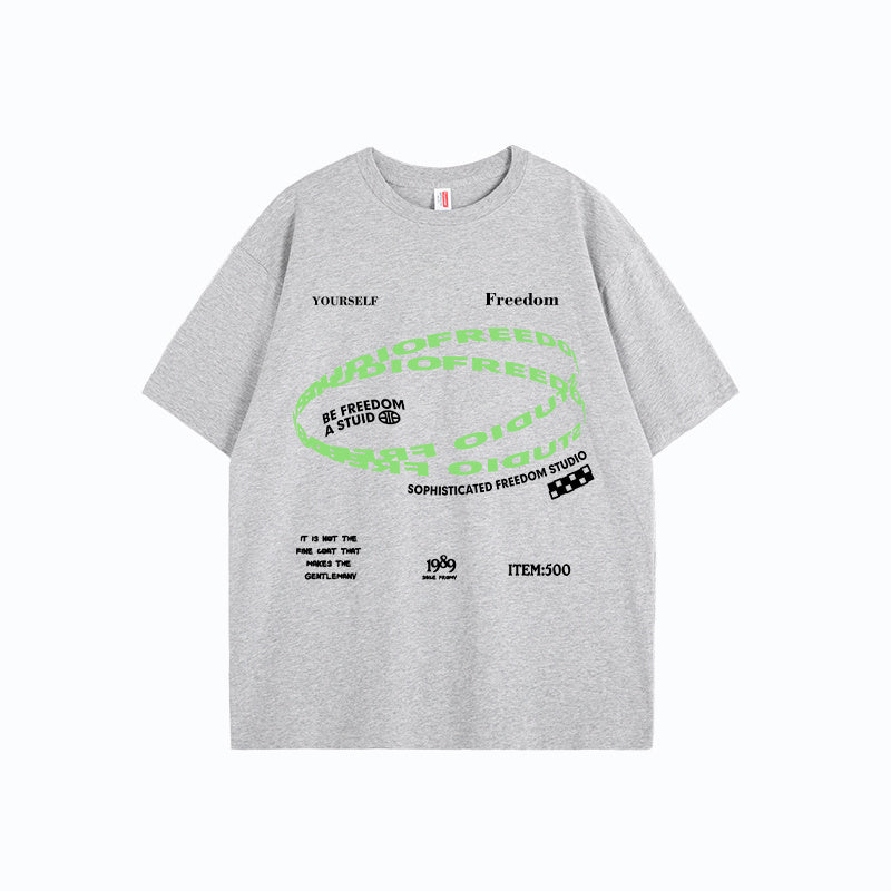 "Sophisticated Freedom" Print T-shirt