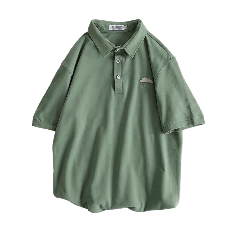 Baggy Short Sleeve Polo Shirt