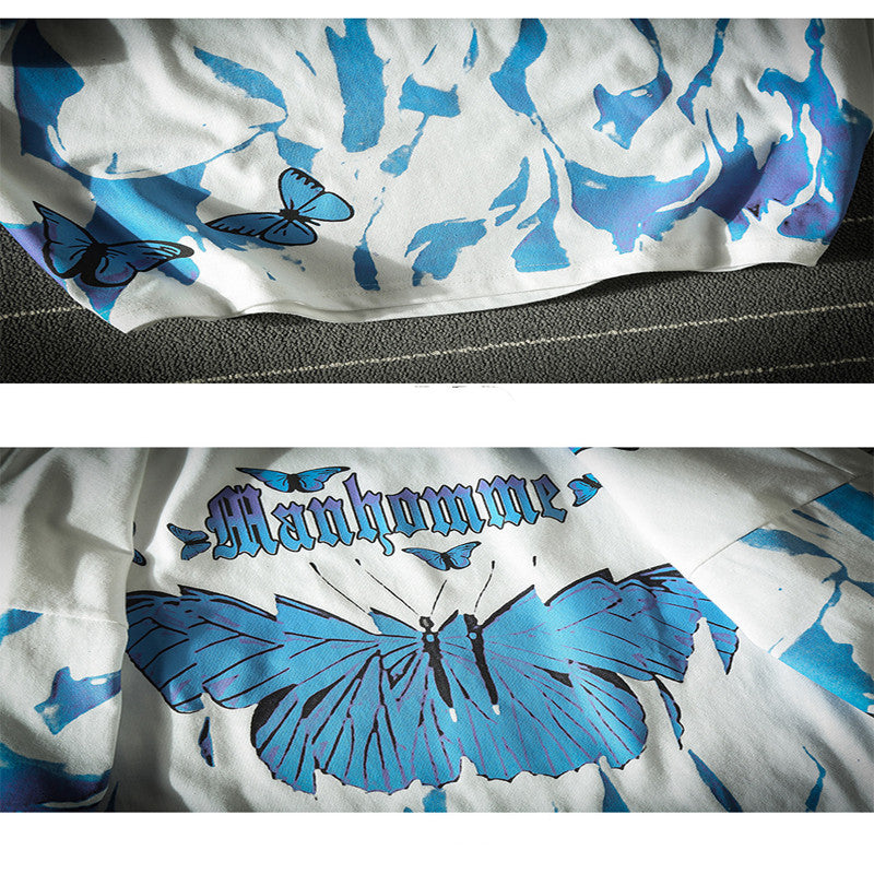 Butterfly Japanese Loose T-shirt
