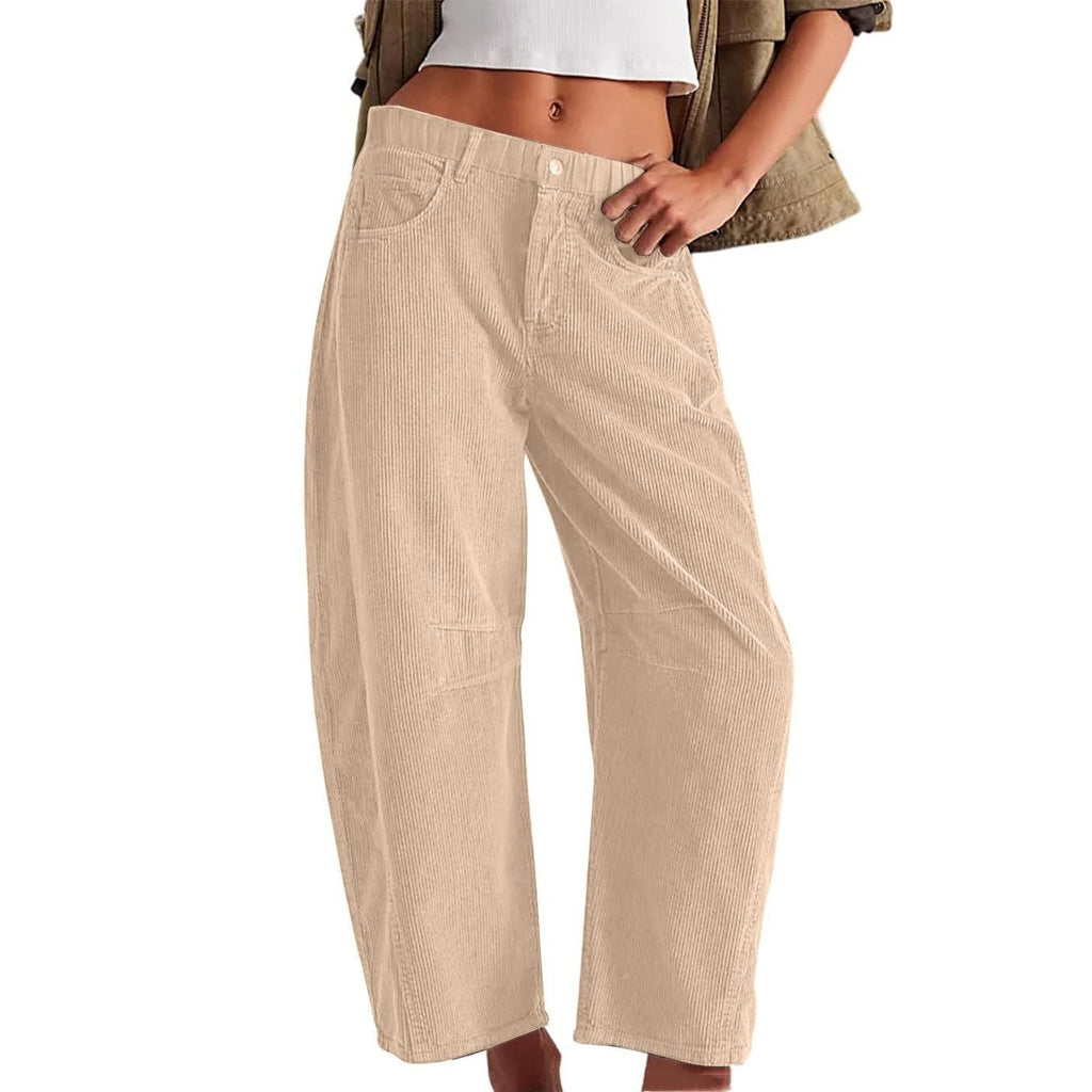 Corduroy Loose Trousers