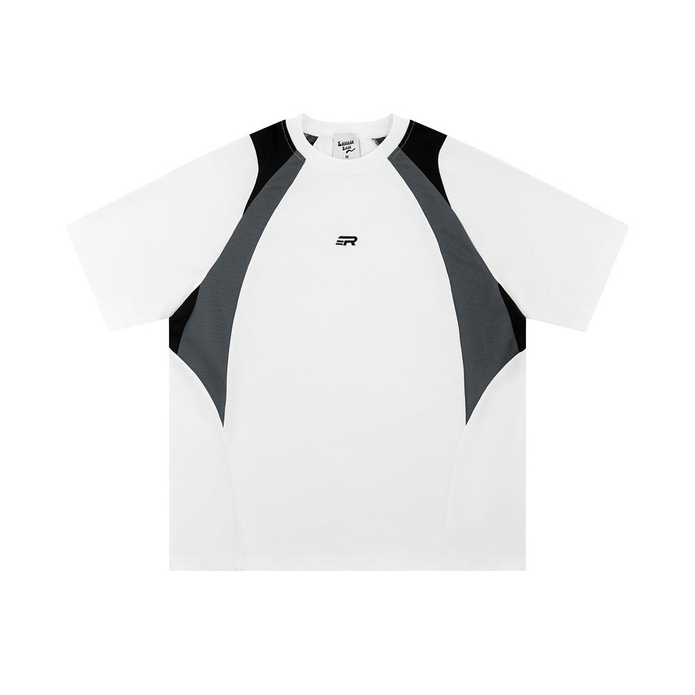 Stitched Loose Casual T-shirt