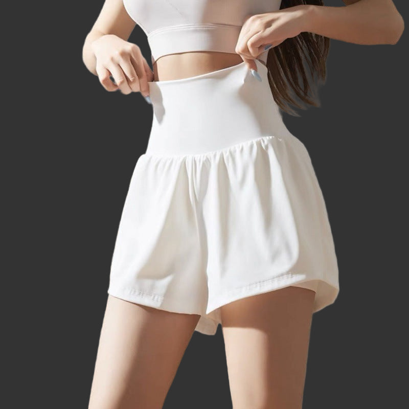 High Waist Belly Contracting Sports Shorts