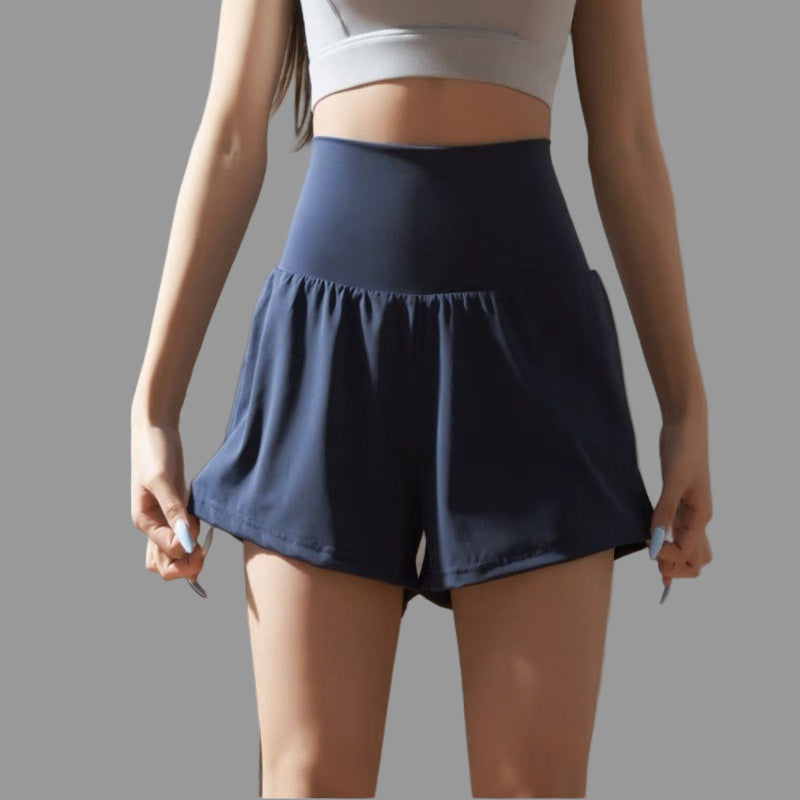 High Waist Belly Contracting Sports Shorts