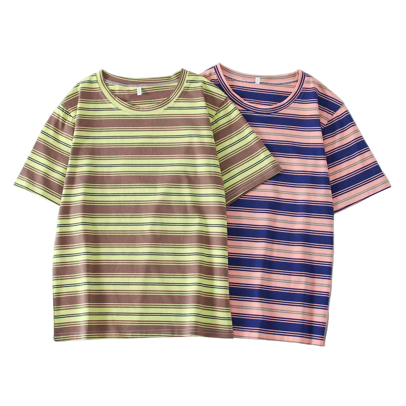 Rainbow Striped Shirt