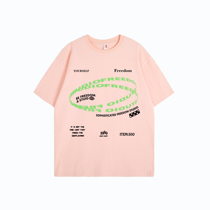 "Sophisticated Freedom" Print T-shirt