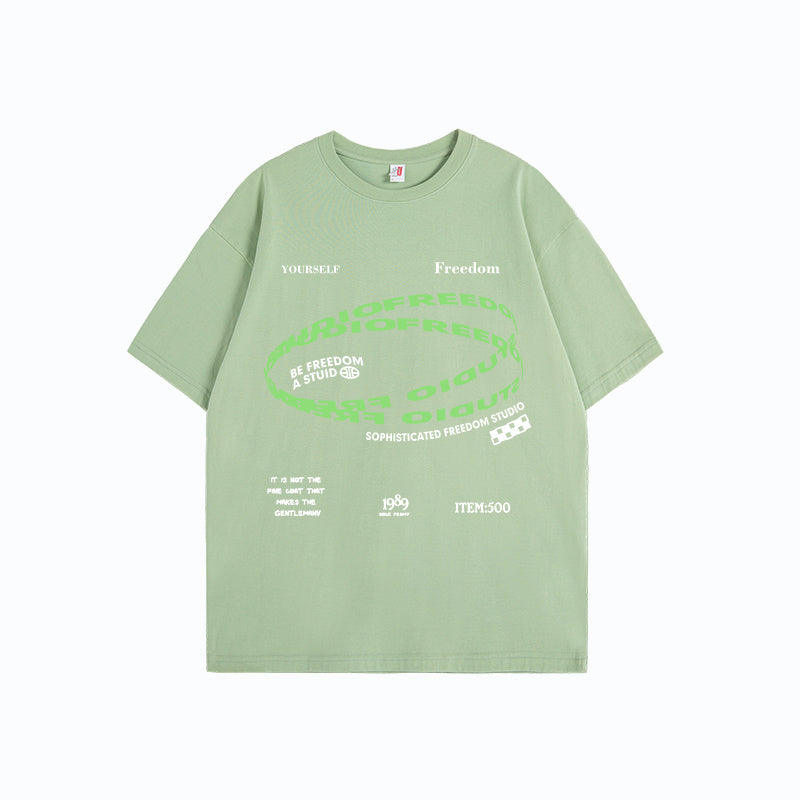 "Sophisticated Freedom" Print T-shirt