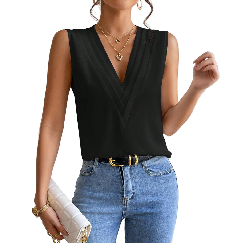 V Neck Tank Tops