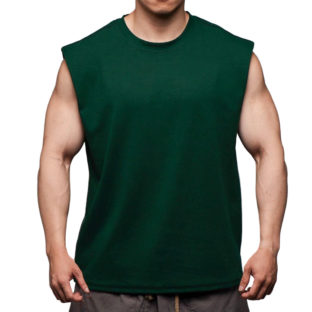 Men's Loose Cotton Muscle Tee