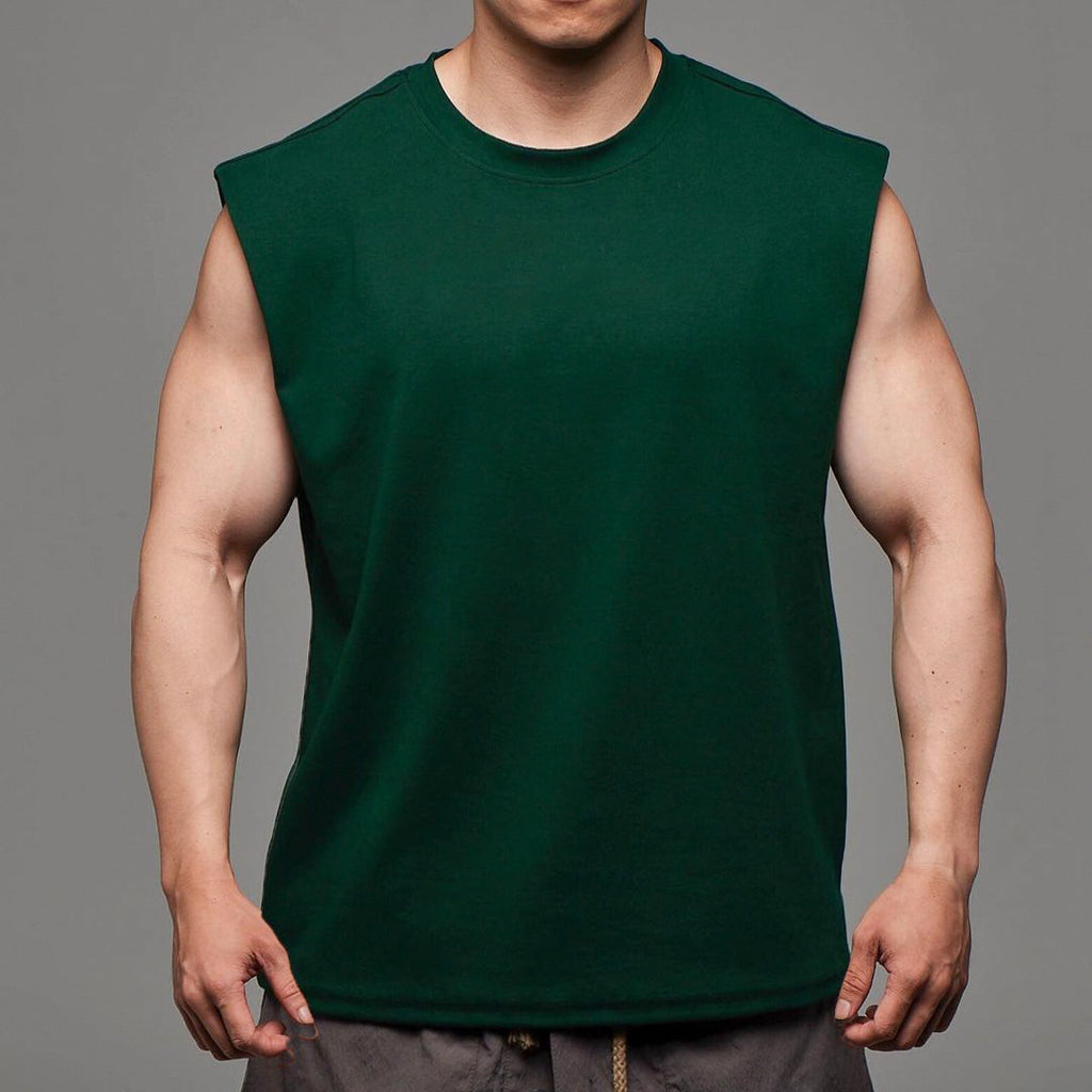 Men's Loose Cotton Muscle Tee