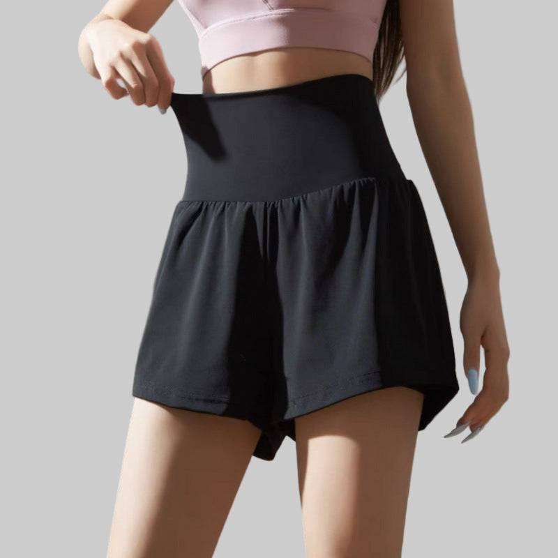 High Waist Belly Contracting Sports Shorts
