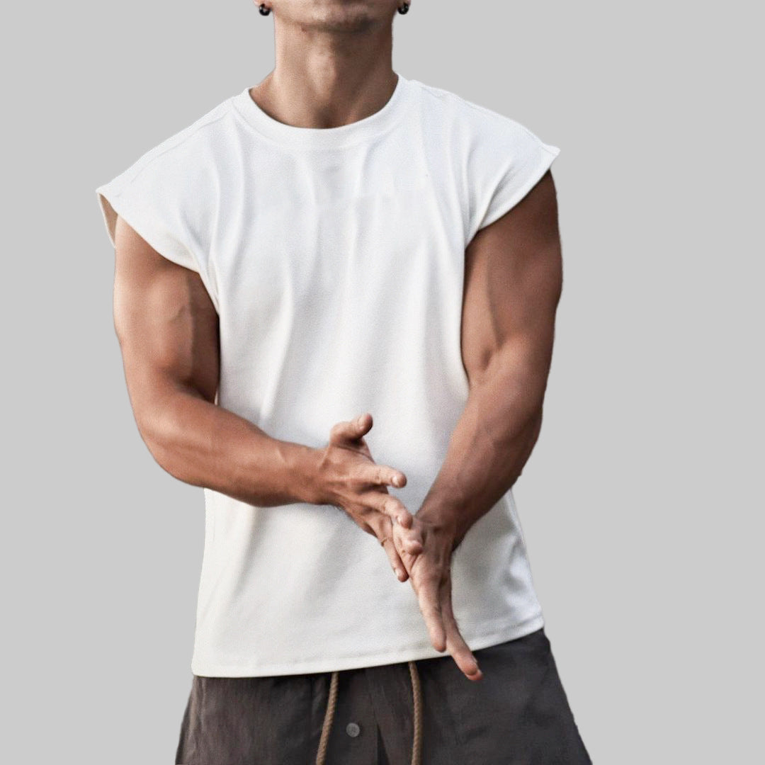 Men's Loose Cotton Muscle Tee